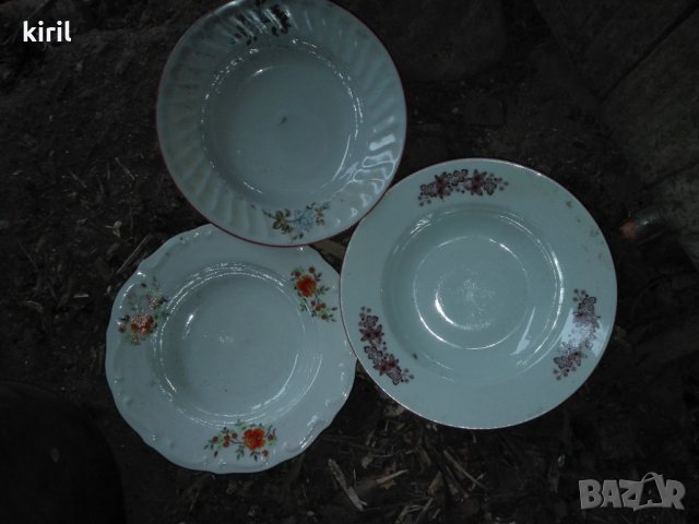 ретро чиний бълг.порцелан  и буркани от пюрета