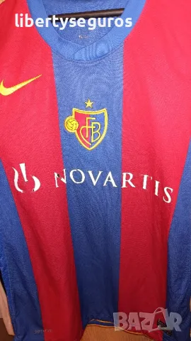 BASEL 2010 2012 HOME SHIRT FOOTBALL SOCCER JERSEY NIKE 383370-494 MENS SIZE S, снимка 2 - Спортни дрехи, екипи - 49306939