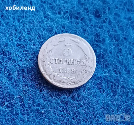 5 стотинки 1888, снимка 1
