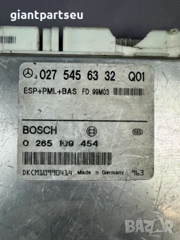 ESP Модул за Мерцедес Mercedes-benz W220 0275456332, снимка 2 - Части - 49271960