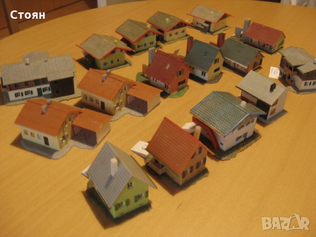 Сгради за Макет в Мащаб Z, 1:220,  употребявани № 040820 - C, снимка 6 - Колекции - 29683419