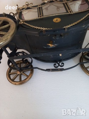 Стариннен музикален файтон  за алкохолна напитка, снимка 5 - Антикварни и старинни предмети - 42777768