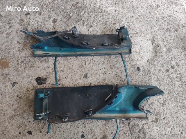 Капачки с решетки от предна броня на  Mercedes W202 Face , снимка 3 - Части - 55955394