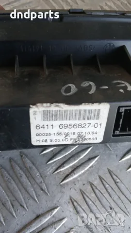 Панел климатроник BMW 5 E60 2004 6956827 64116956827 5 (E60, E61) (2003-2009), снимка 3 - Части - 55965106