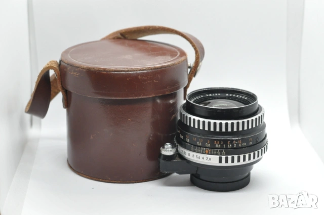 Обектив Carl Zeiss Jena Flektogon 35mm f/2.8 за Exakta, снимка 7 - Обективи и филтри - 53288650