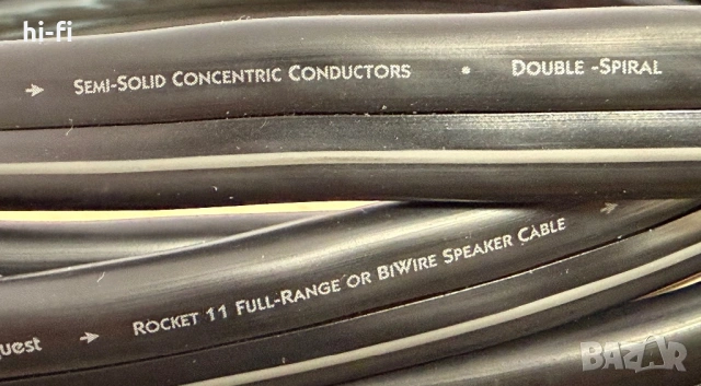 AudioQuest Rocket 11 Full-Range Speaker Cables / Кабели за тонколони, снимка 9 - Тонколони - 54328230