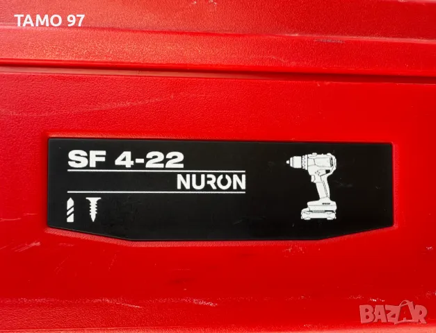Hilti SF 4-22 ATC Nuron - Безчетков винтоверт 22V 2024г., снимка 7 - Винтоверти - 50038577