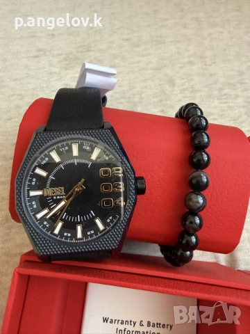 часовник Diesel + гривна , снимка 8 - Дамски - 55748248