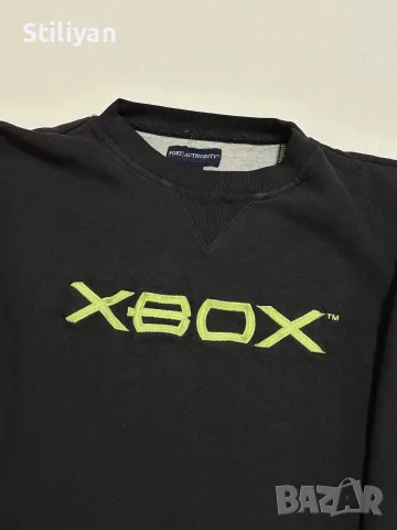 Винтидж спортна блуза (суичър без качулка) Xbox с бродерия, снимка 2 - Суичъри - 56525144