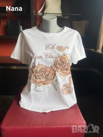 ВСИЧКО ПО 7€ ЗА БРОЙ! Туники , блузи, панталони НАМАЛЕНИ!, снимка 11 - Тениски - 54130612