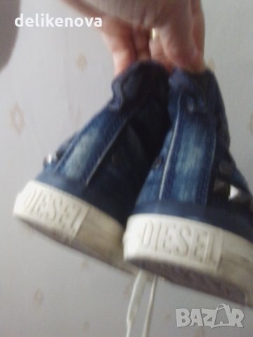 Diesel. USA Original. Size 38 Много яки кецове от деним, снимка 4 - Кецове - 25920194
