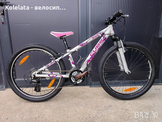 24" CUBE детски алуминиев велосипед за момиче