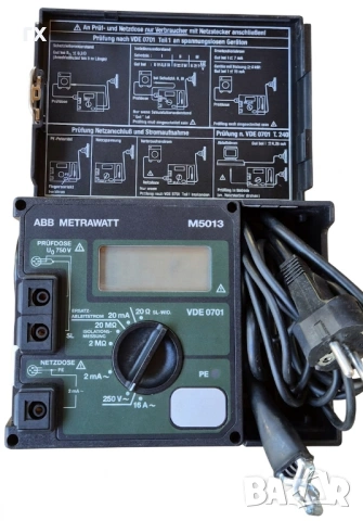 Професионален тестер за електробезопасност ABB Metrawatt M5013 (VDE 0701)