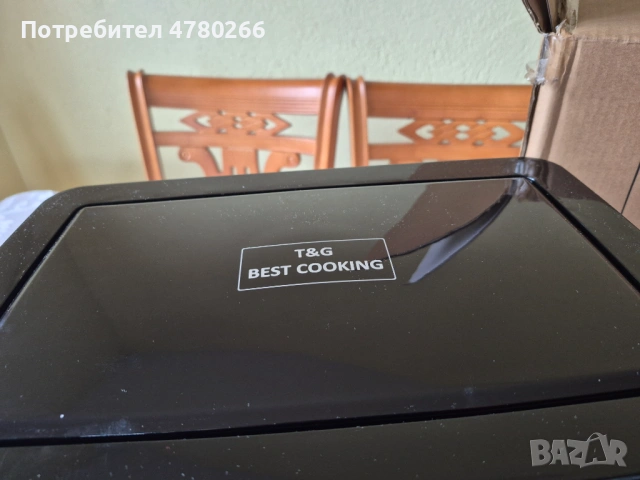 Air fryer T&G Best Cooking 32847A0 двоен, снимка 4 - Фритюрници - 54006398