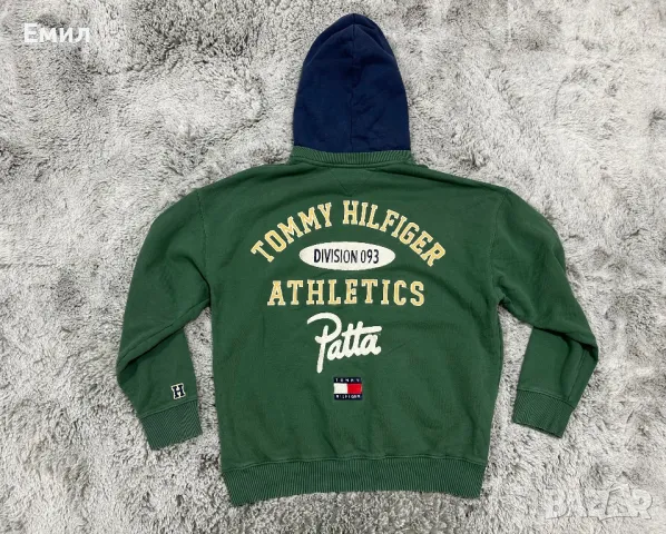 Мъжко хиди Tommy Jeans x Patta Hoodie, Размер L/XL, снимка 2 - Суичъри - 48885260