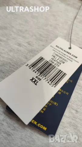 Нова оригинална мъжка блуза Polo Ralph Lauren 2XL , снимка 6 - Блузи - 49741874