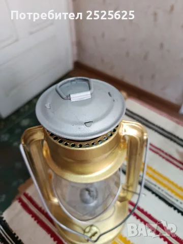 Голям газен фенер-2 броя, снимка 3 - Винтидж декорации за дома - 55865078