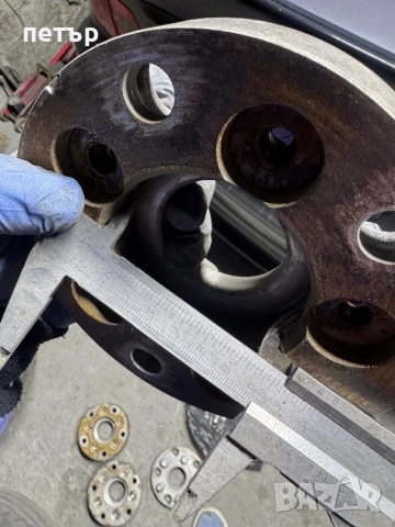 Дистанционни фланци 5x120 към 5х100, снимка 4 - Части - 52949660