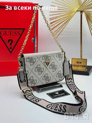 Guess Дамска Чанта Гес - Различни Цветове Код SEM-132, снимка 13 - Чанти - 55754588