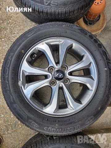 Джанти c гуми Хюндай i20 , снимка 3 - Гуми и джанти - 54173771