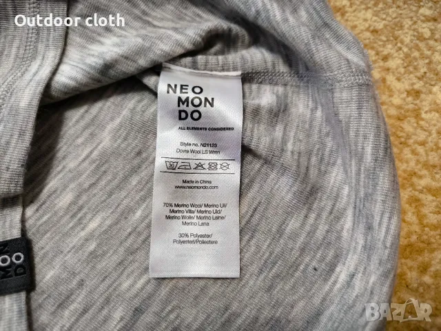 NeoMonDo merino вълна дамска термо блуза, снимка 3 - Други - 47646336