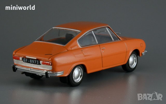 Skoda 110R Sport 1975 - мащаб 1:43 на DeAgostini моделът е нов в блистер, снимка 4 - Колекции - 31926717