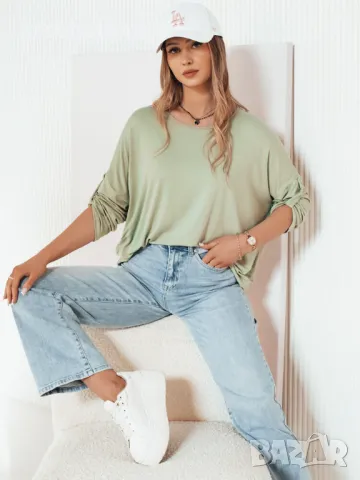 Дамска блуза BAFINA, 4цвята , снимка 5 - Блузи с дълъг ръкав и пуловери - 47370152