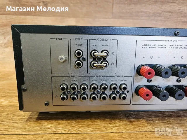 Усилвател Yamaha A-520 Natural Sound – Японска мощ и детайл, Made in Japan, снимка 8 - Ресийвъри, усилватели, смесителни пултове - 56092899