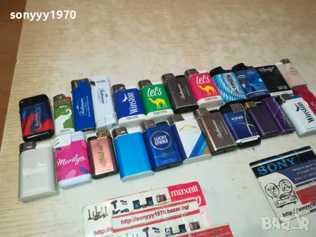 LUCKY STRIKE CAMEL И ДР ЗАПАЛКИ ЗА КОЛЕКЦИЯ 0112241151, снимка 13 - Колекции - 48174033