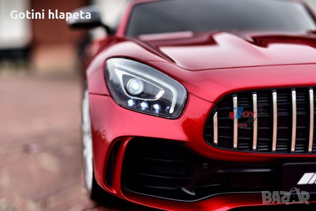 Акумулаторен джип двуместен Mercedes GT R Licensed 2X12V ,MP4, с меки гуми, снимка 16 - Детски велосипеди, триколки и коли - 34367828