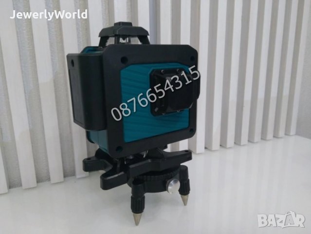 Нов Професионален Лазерен 4D нивелир F-POWER до 40 метра, снимка 4 - Куфари с инструменти - 30508109