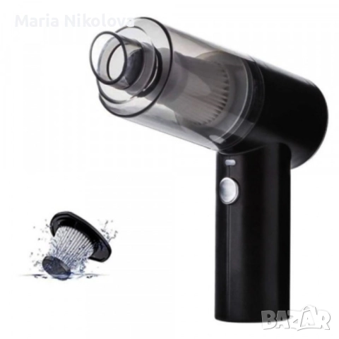 компактна безжична прахосмукачка за дома и автомобила 2000 mah, снимка 2 - Прахосмукачки - 52400399