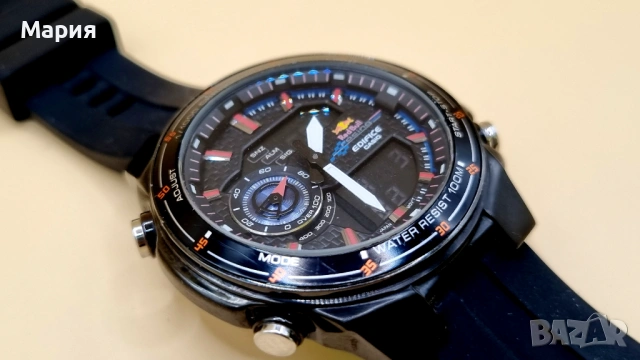 Часовник Casio EDIFICE 5165 EFA-131RBSP Redbull Racing , снимка 3 - Мъжки - 54080931