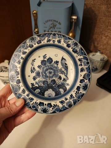 Delft оригинална чиния за стена, снимка 2 - Декорация за дома - 52741379