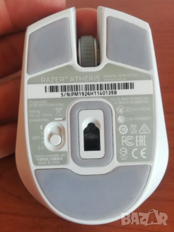 Razer Atheris Bluetooth мишка, снимка 5 - Клавиатури и мишки - 54324848
