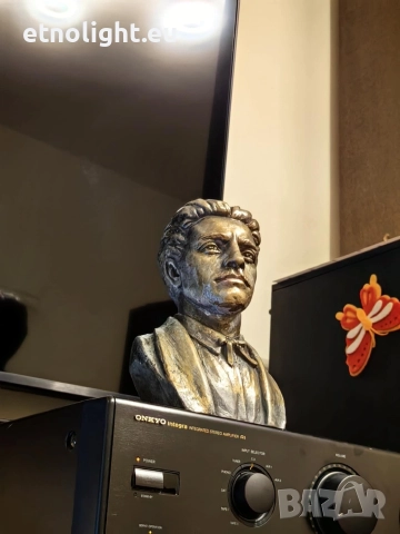 Бюстове на Христо Ботев и Васил Левски изработени от майстор от бетон , снимка 3 - Статуетки - 52747652