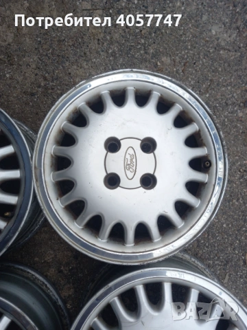 4 броя джанти за Форд , снимка 4 - Гуми и джанти - 52680719