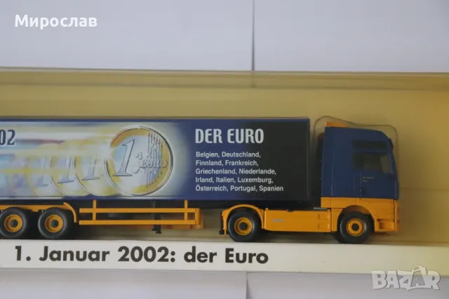 WIKING H0 1/87 MAN TGA КАМИОН ИГРАЧКА МОДЕЛ ВЛЕКАЧ, снимка 6 - Колекции - 49696761