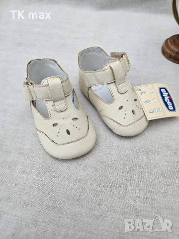 КОЖЕНИ ОБУВКИ CHICCO Размер: №17 И РОКЛИЧКА PRIMARK  🌸 БЕБЕШКИ СЕТ –🌸, снимка 2 - Бебешки обувки - 55810922