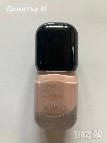 Лак за нокти Kiko Milano, снимка 3 - Продукти за маникюр - 52511206