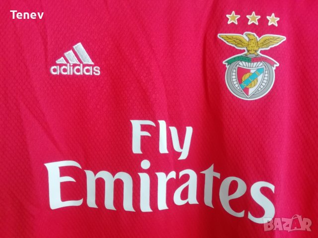 Benfica Adidas оригинална нова детска тениска фланелка Бенфика 11-12 - 152cm, снимка 3 - Детски тениски и потници - 42263595