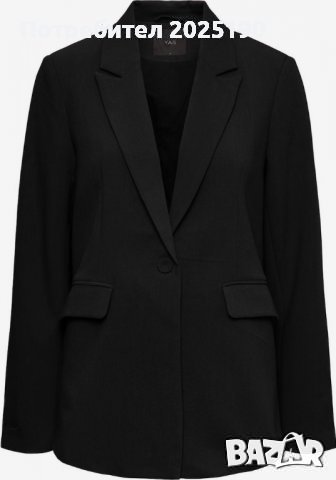 Дамско черно сако Н&М , снимка 1 - Сака - 42821426