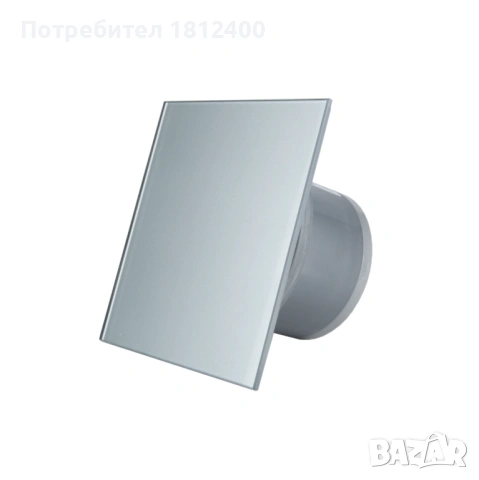 Вентилатор за баня Дизайнерски Право/Извито Стъкло Тих/Повишен/Турбо ДЕБИТ Светещ !!!, снимка 6 - Вентилатори - 54166329