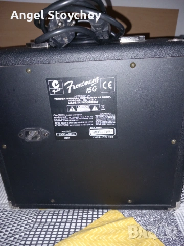 Продавам китарна апаратура "Фендер-фронтмен" 15g, снимка 2 - Тонколони - 53021072