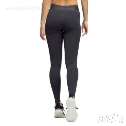 Дамски клин ADIDAS Alphaskin Long Training Leggings Dark Grey, снимка 2 - Клинове - 48831337