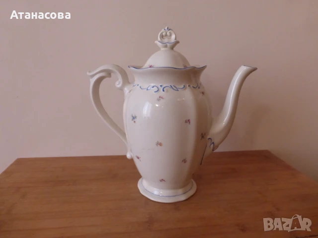 Голяма порцеланова кана за кафе чай 1960 г, снимка 2 - Аксесоари за кухня - 51001999