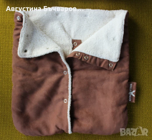 Мултифункционално бебешко чувалче WallaBoo (кафяво) 3в1, снимка 3 - Други - 51341798