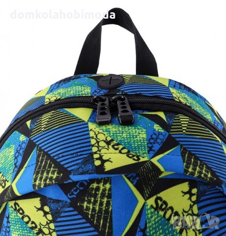 Раница с две прегради и два джоба, Меки презрамки, Подсилен гръб,35x15x45 см,Джоб за телефон с изход, снимка 6 - Раници - 33888956