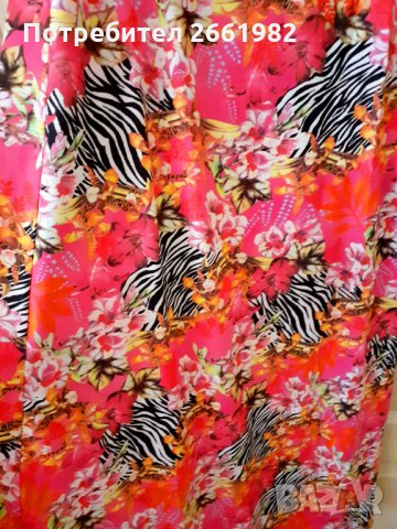 Прекрасна дълга рокля на цветя, снимка 4 - Рокли - 32025360