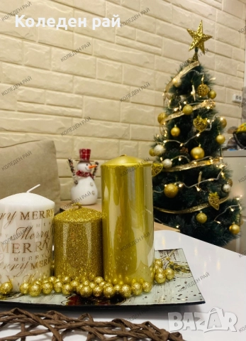 ЗЕЛЕНИ ЕЛХИ Гриин Роял с ДЕБЕЛ КЛОН и МЕТАЛНА СТОЙКА + ДВА ПОДАРЪКА , снимка 14 - Декорация за дома - 52344687